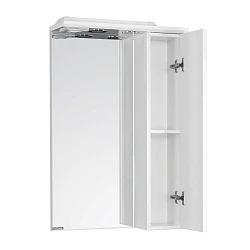 Зеркало-шкаф Aquaton Панда 50 R 1A007402PD01R белый