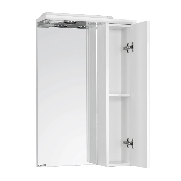 Зеркало-шкаф Aquaton Панда 50 R 1A007402PD01R белый