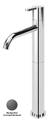 Смеситель для раковины Cezares Leaf LEAF-LC2-MM стальной матовый