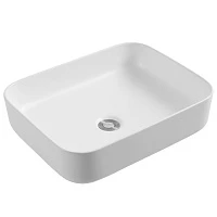 Раковина накладная Avimano Vision 1245021 белая матовая