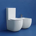 Унитаз-компакт Ceramica Nova Metropol CN4001T белый глянцевый