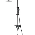 Душевая стойка Lemark Bronx LM3762BL черная матовая