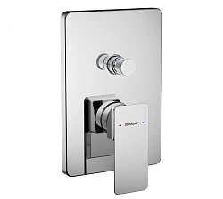 Смеситель встраиваемый для душа Bravat Phillis PB856101CP-2-ENG хром