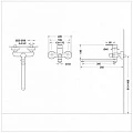 Смеситель для ванны с душем Bravat Stream-D F637163C-01A хром