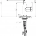 Смеситель BelBagno BB-LAM35-IN для кухонной мойки