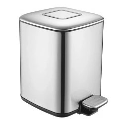 Ведро для мусора Wasserkraft K-649 9L хром
