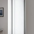 Душевая дверь в нишу Cezares 120см VARIANTE-B-1-120/130-C-Cr профиль хром, стекло прозрачное