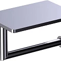 Держатель туалетной бумаги Timo Selene 10040/00 с полкой, хром