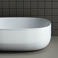 Раковина накладная Ceramica Nova Element CN6018 белая глянцевая