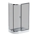 Душевой уголок AM.PM Like 120x80см W83G-302U120CG профиль хром, стекло тонированное