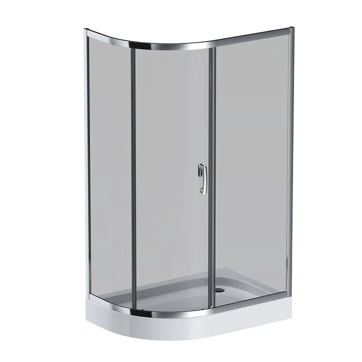 Душевой уголок AM.PM Like 120x80см W83G-302U120CG профиль хром, стекло тонированное