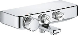 Термостатический смеситель Grohe Grohtherm SmartControl 34718000 для ванны с душем, хром