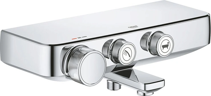 Термостатический смеситель Grohe Grohtherm SmartControl 34718000 для ванны с душем, хром