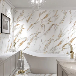 Керамогранит Global Tile Calacatta Royal 60x60 GT60600103MR белый