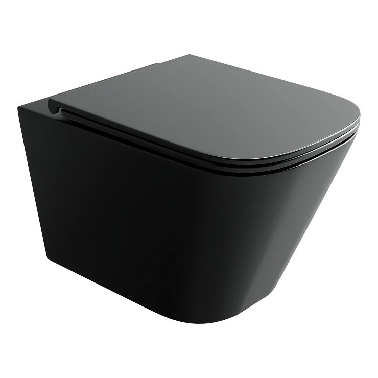 Унитаз-компакт Ceramica Nova Union CN4009TMB черный матовый