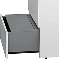 Тумба с раковиной AM.PM Gem S 75 напольная, белая глянцевая