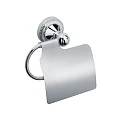 Держатель туалетной бумаги Fixsen Style FX-41110 с крышкой, хром