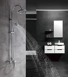 Душевая стойка Lemark Duetto LM5762C хром