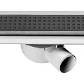 Душевой лоток Vincea Say Optima 70 SAY.601.70.B.M.S.PITI черный матовый / хром