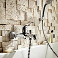 Смеситель для ванны с душем Bravat FIT F6135188CP-B-RUS хром