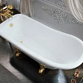Ванна из искусственного камня Эстет Марсель 170x80 ФР-00001849 белая глянцевая