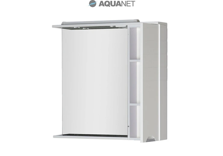 Зеркало-шкаф Aquanet Гретта 90 179207 белый