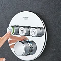 Термостатический смеситель Grohe Grohtherm SmartControl 29121000 для душа, хром