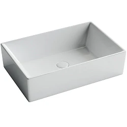 Раковина накладная Ceramica Nova Element CN5013 белая глянцевая