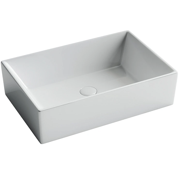 Раковина накладная Ceramica Nova Element CN5013 белая глянцевая