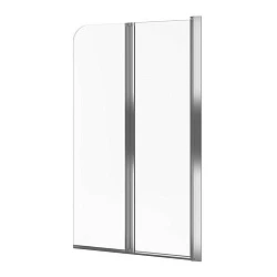 Шторка на ванну Excellent Fliper 80x140см R KAAX.1309.800.PR профиль хром, стекло прозрачное
