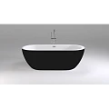 Акриловая ванна Black & White Swan SB105 Black 170x80см 105SBBL черная глянцевая