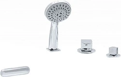 Смеситель на борт ванны Aquanet A11 205037 хром