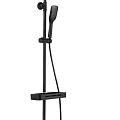 Душевая стойка Lemark Tropic LM7002BL черная матовая