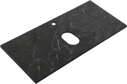 Тумба с раковиной Cezares Molveno 100 со столешницей, beton