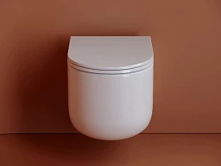 Унитаз подвесной Ceramica Nova Ulma CN4006 белый глянец