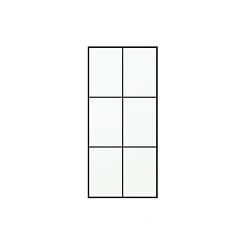 Душевая перегородка Bravat Blackline 90x195см BG090.5413B профиль черный, стекло прозрачное