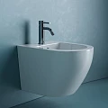 Биде подвесное Ceramica Nova Uno CN11002 белый глянец