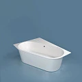 Ванна из искусственного камня ESSE TAHITI 182х85 ETAH1820 белая глянцевая
