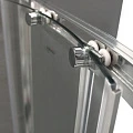 Душевая дверь в нишу Cezares 90см ANIMA-BS-90-C-Cr профиль хром, стекло прозрачное