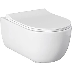 Унитаз подвесной Allen Brau PRIORITY 4.31001.20 с сиденьем, белый глянец