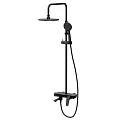 Душевая стойка Damixa Jupiter 977730300 черная матовая