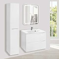 Тумба с раковиной Vincea Mia 65 белая глянцевая