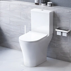Унитаз-компакт Damixa Sirius DX86C8600SC белый глянец