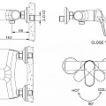 Смеситель для душа Bravat Eler F9191238CP-01-RUS хром
