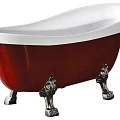 Акриловая ванна BelBagno 170x80,5x81,5 BB04-ROS красная глянцевая