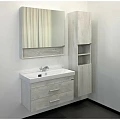 Тумба с раковиной Comforty Никосия 80 00004138839 дуб белый