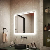 Зеркало для ванной комнаты SANCOS City 800х700 c  подсветкой ,арт. CI800