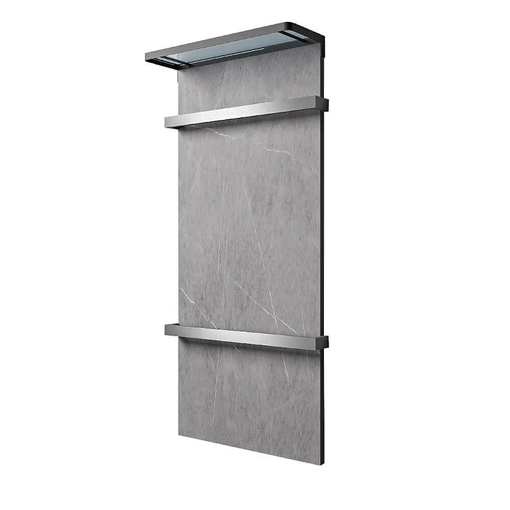 Полотенцесушитель электрический Black & White N-388 AG 40x90см 388AG серый мрамор