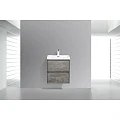 Тумба с раковиной BelBagno Pietra Mini 50 серая матовая