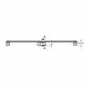 Душевой лоток Berges Super Slim 50 090178 хром матовый
